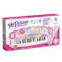 Пиано с микрофон, функционални бутони 37 клавиша розово