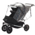 MOUNTAIN BUGGY Дъждобран за количка - ДВОЕН