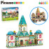 Picasso STEAM Магнитен конструктор Средновековен замък - двустранни плочки 70 части