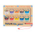 Wooden Забавна Игра с Цветове и Цифри