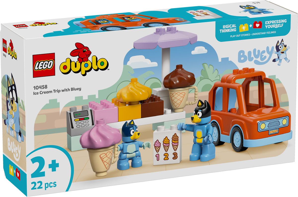 LEGO Duplo Bluey Сладоледено приключение с Блуи 10458 | ХИПОЛЕНД