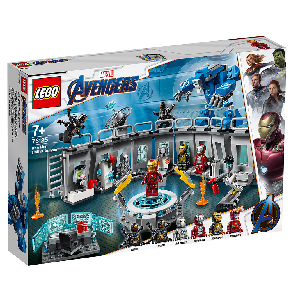 LEGO Super Heroes опити в лабораторията с Iron Man 76125 ХИПОЛЕНД