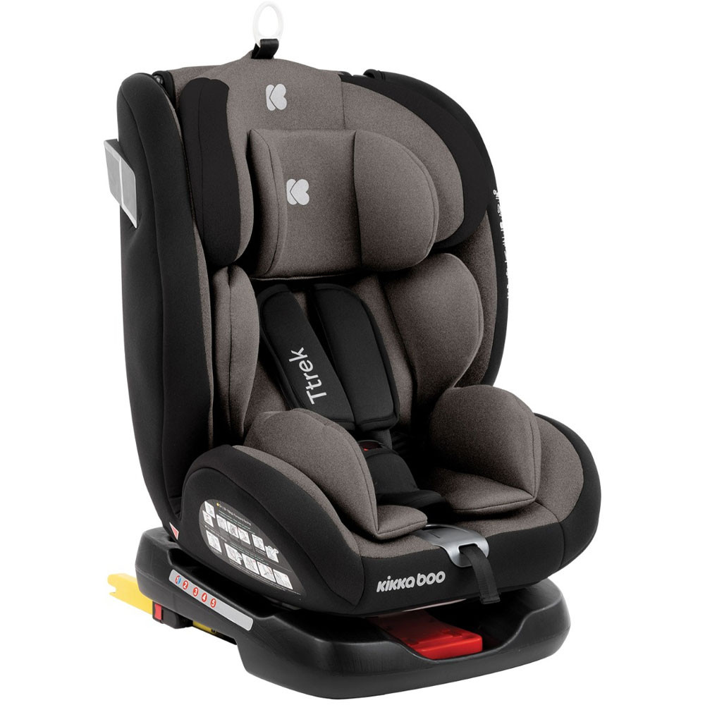 KIKKA BOO Стол за кола 0-36 кг. TTREK ISOFIX 360° BEIGE | ХИПОЛЕНД