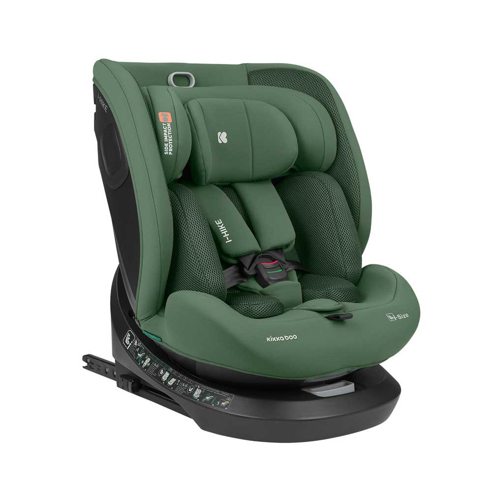 KICKBACK CORNERED,LES 150 PASSIONS…セット Стол за кола KikkaBoo - i-Cruise, IsoFix, i-Size, 40-150 cm, Dark
