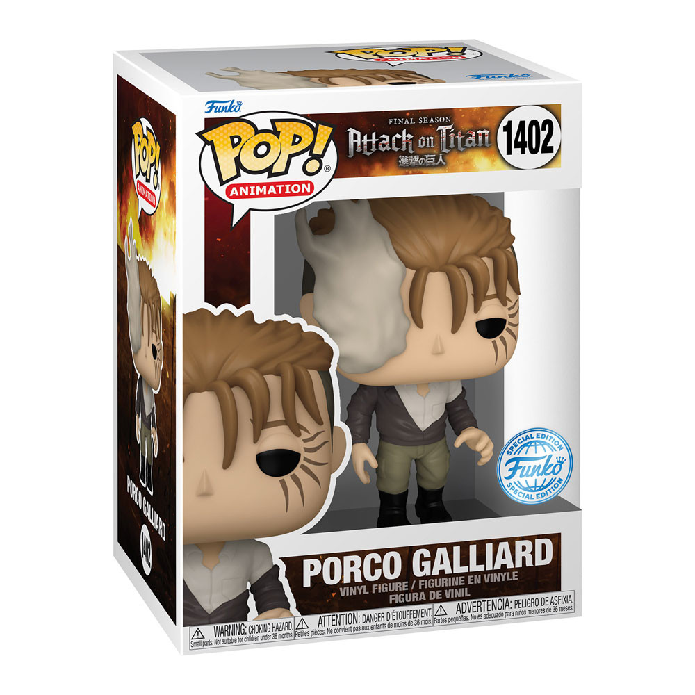 Funko POP! Фигура Attack on Titan S4 - Porco Galliard (Special