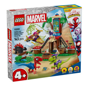 LEGO® Marvel Spidey Битката с раптори в дървесната къща 11200
