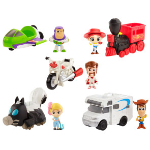 TOY STORY 4 MINIS Мини фигурка с превозно средство