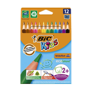 BIC цветни моливи JUMBO EVOLUTION 12 бр.