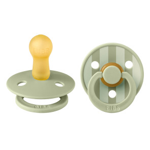 BIBS Залъгалки 2 бр. каучук 6-18 м. COLOUR PIN SAGE