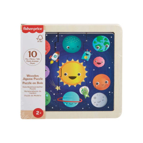 Fisher-Price® Дървен мини пъзел