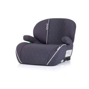 Chipolino Стол за кола I-SIZE SONIC (125-150 см) АНТРАЦИТ