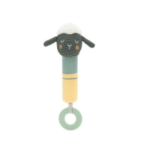 KIKKA BOO Играчка с пискун и гризалка SLEEPY SHEEP