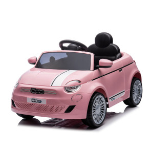 Акумулаторна кола FIAT 500 РОЗОВ