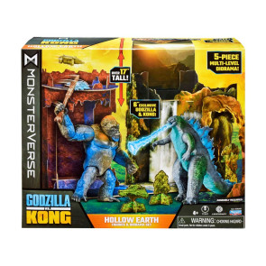 MONSTERVERSE GODZILLA x KONG Битката в Кухата земя с диорама 