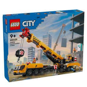 LEGO® City Жълт подвижен строителен кран 60409