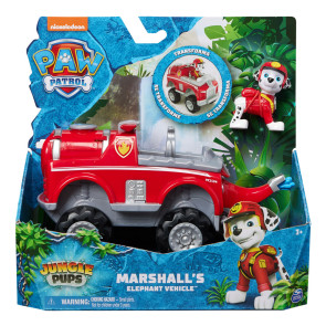 PAW PATROL Jungle Pups Маршал с превозно средство
