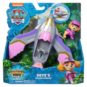 PAW PATROL Jungle Pups Скай с превозно средство