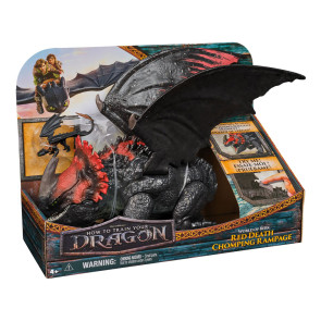 HOW TO TRAIN YOUR DRAGON Дракон Червената Смърт с малък Беззъб