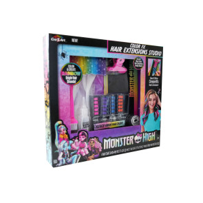CraZArt цветни прически с екстеншъни Monster High