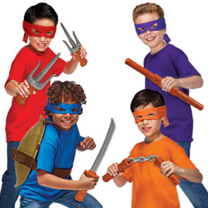 TMNT Костенурки нинджа Пълен хаос Оръжие с маска