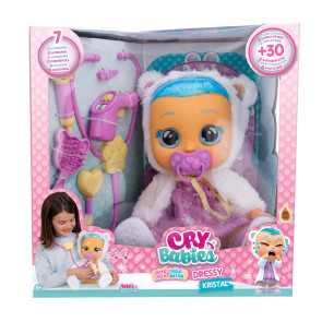 IMC Плачеща кукла CRYBABIES KRISTAL Болно бебе