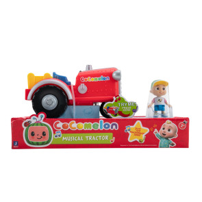 COCOMELON Музикален трактор с фигура JJ