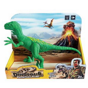 Ревящ динозавър Velociraptor