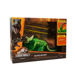 Jurassic World динозавърски скелет в желе