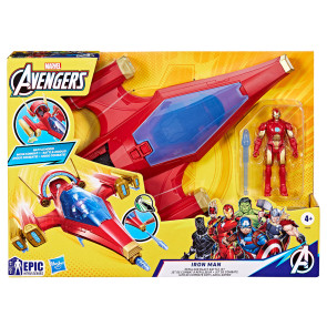 HASBRO AVENGERS Изтребителя на Железния човек - Iron man 