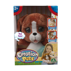 EMOTION PETS Кафяво кученце с истински сълзи