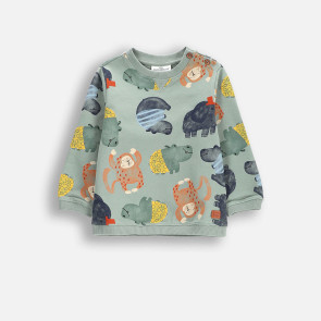 Coccodrillo Блуза Sage time boy Newborn WC5132101SBN 62-86