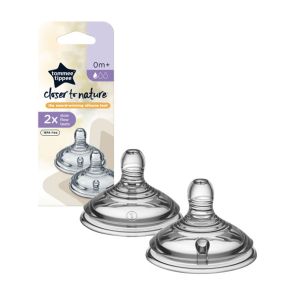TOMMEE TIPPEE Биберон - 1 капка EASI VENT SLOW