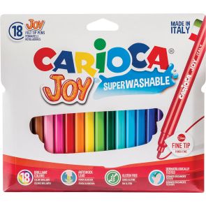 Арго Carioca Joy Флумастери  18 цвята измиваеми