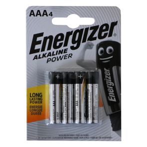 ENERGIZER Батерии ALKALINE POWER АЛКАЛНИ AAA (4 БР.)