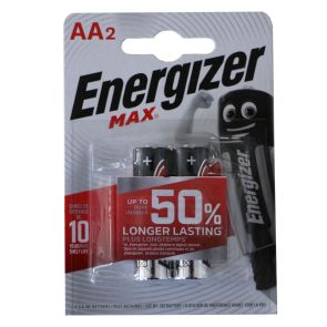 ENERGIZER Батерии MAX АЛКАЛНИ AA (2 БР.)