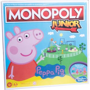 MONOPOLY Игра MONOPOLY JUNIOR PEPPA PIG F1656