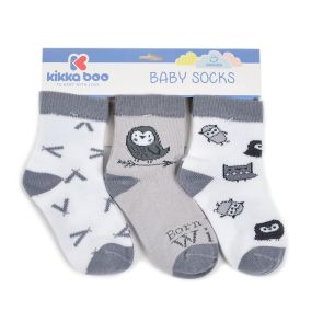 KIKKA BOO Бебешки памучни чорапи 12-24 м. УНИ