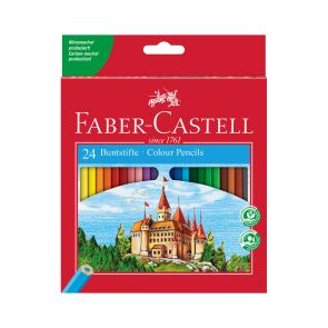 FABER-CASTELL Цветни моливи Замък 24 цв.