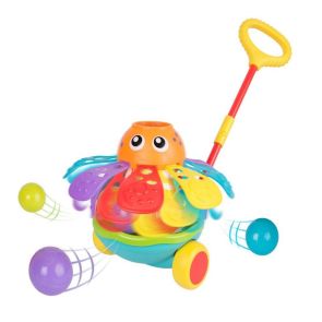 Playgro Активна играчка за бутане с топчета ОКТОПОД JERRY'S CLASS PG.0721