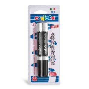 CARIOCA Комплект маркери за бяла дъска 2 броя на блистер 4292301