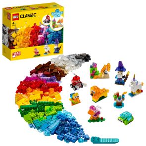 LEGO CLASSIC Творчески прозрачни тухлички 11013
