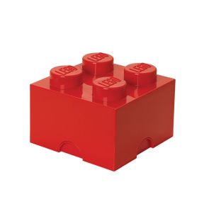 LEGO STORAGE BRICK 4 Кутия за съхранение ЧЕРВЕНА 40031730