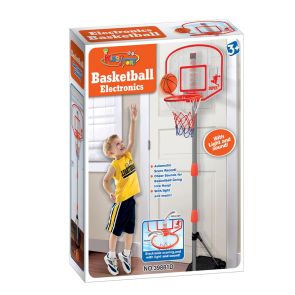 KING SPORT Баскетболен кош с електронен брояч и мини топка ZY621322/39881D