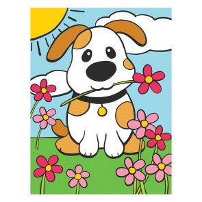 Royal Комплект за рисуване с акрилни бои Кученце