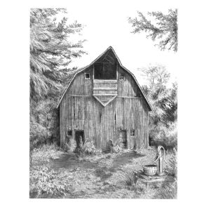 Royal Комплект за рисуване с моливи графика Стара къща
