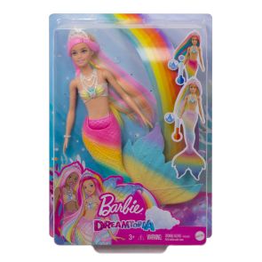 BARBIE Fairies & Mermaids Русалка с променящ се цвят DREAMTOPIA