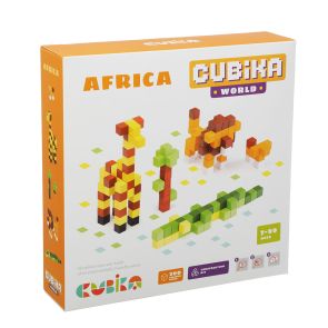 CUBIKA Дървен 3D конструктор Африка 15306