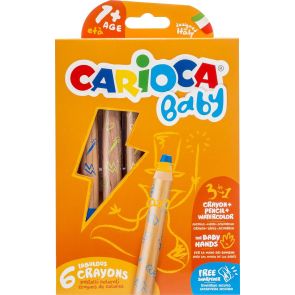 Carioca Baby Комплект цветни моливи 3 в 1 
