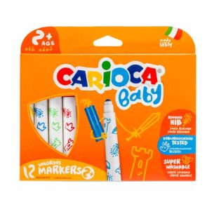 Carioca Baby Маркери 12 цвята