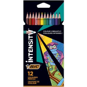 BIC цветни моливи INTENSITY 12 бр.